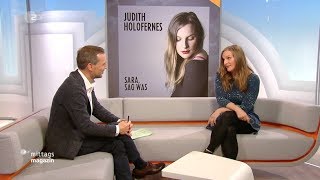 Judith Holofernes im ZDF Mittagsmagazin (16. Oktober 2018) // Chaos-Tour ab November