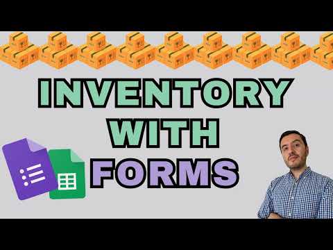 Build an INVENTORY System with Google Sheets & Forms – No Code Needed! 📦