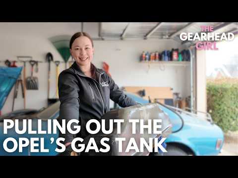 Getting the Opel GT's Gas Tank Out Was Harder Than I Thought | 1972 Opel GT Resurrection Part 1