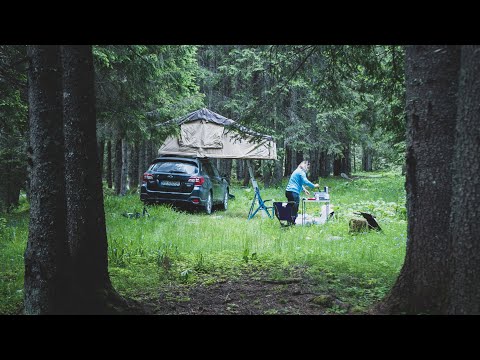 Camping in Retezat Mountains, hiking to Bucura Lake