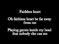 Sad Song #11 -- "Faithless Heart"