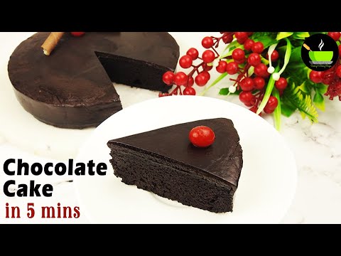 5-minute Chocolate Cake | 5 Minute Microwave Chocolate Cake Recipe |  Chocolate Frosting
