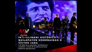 Inti-Illimani Histórico y Quilapayún homenajean a Víctor Jara con "El derecho de vivir en paz"