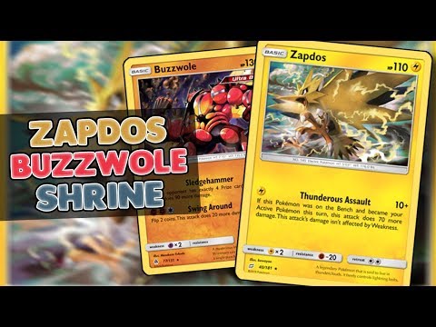 GREAT NON GX DECK with Zapdos / Jirachi / Buzzwole! [Pokemon Team Up deck profile]