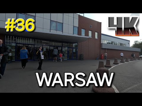 Warsaw Poland Walking Tour 4k // BIELANY // APRIL 27 , 2024   // GOPRO HERO 11 BLACK FOOTAGE