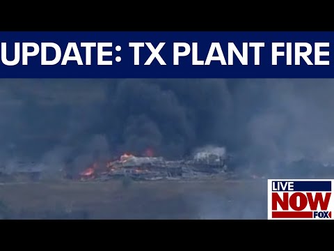 UPDATE: Fire continues to burn at TX power plant