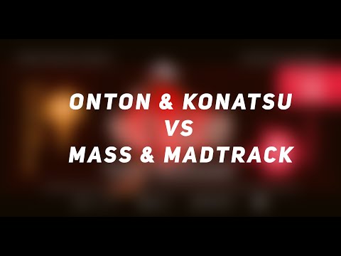 Onton & Konatsu vs Mass & Madtrack l Semi finals l 2v2 l Rock Harder Battle For The North