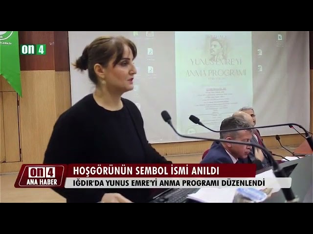 Iğdır Üniversitesinde Bizim Yunus: Yunus Emre’yi Anma Programı-Prof.Dr. Murat Ali Karavelioğlu