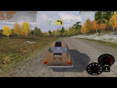 Rally Trophy Walkthrough Part 8 - [Novice] "Finland: Special Stage 1"