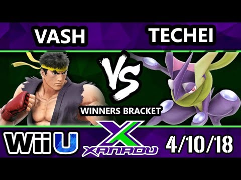 S@X 245 Smash 4 - Techei (Greninja) Vs. Vash (Ryu)  - Wii U Winners Bracket