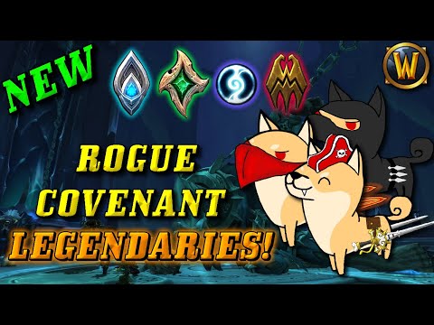 NEW Rogue Covenant Legendaries!? (Shadowlands 9.1 Rogue Legendary Overview)