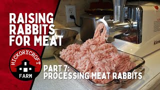 Raising Rabbits for Meat  | Processing Meat Rabbits