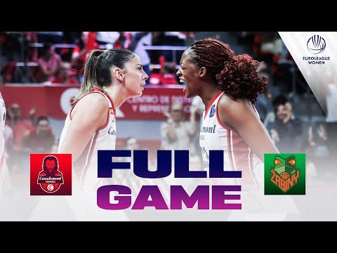 Qualifiers | Casademont Zaragoza v Zabiny Brno | Full Basketball Game | EuroLeague Women 2025-26