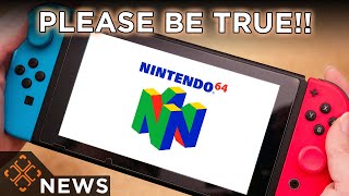 Nintendo 64 Games Rumoured To Be Coming To Switch Online