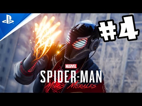 Spider-Man: Miles Morales PS5 Gameplay Walkthrough Part 4 - No Commentary (FULL GAME)