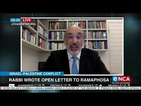 Rabbi wrote open letter to Ramaphosa