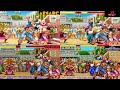 Super Street Fighter 2 T Hawk Special Moves Comparison Arcade VS PS1 VS SNES VS Megadrive