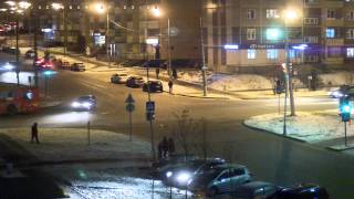 preview picture of video 'ДТП 02/12/2014 Казань, перекресток Глушко-Бигичева'