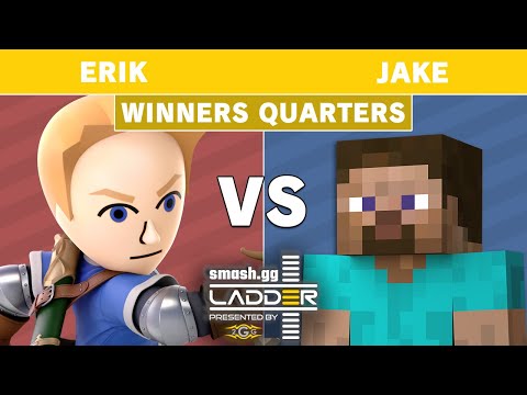 smash.gg Ladder Day 2 - Erik (Mii Swordsman) Vs. Jake (Minecraft Steve) Winners Quarters