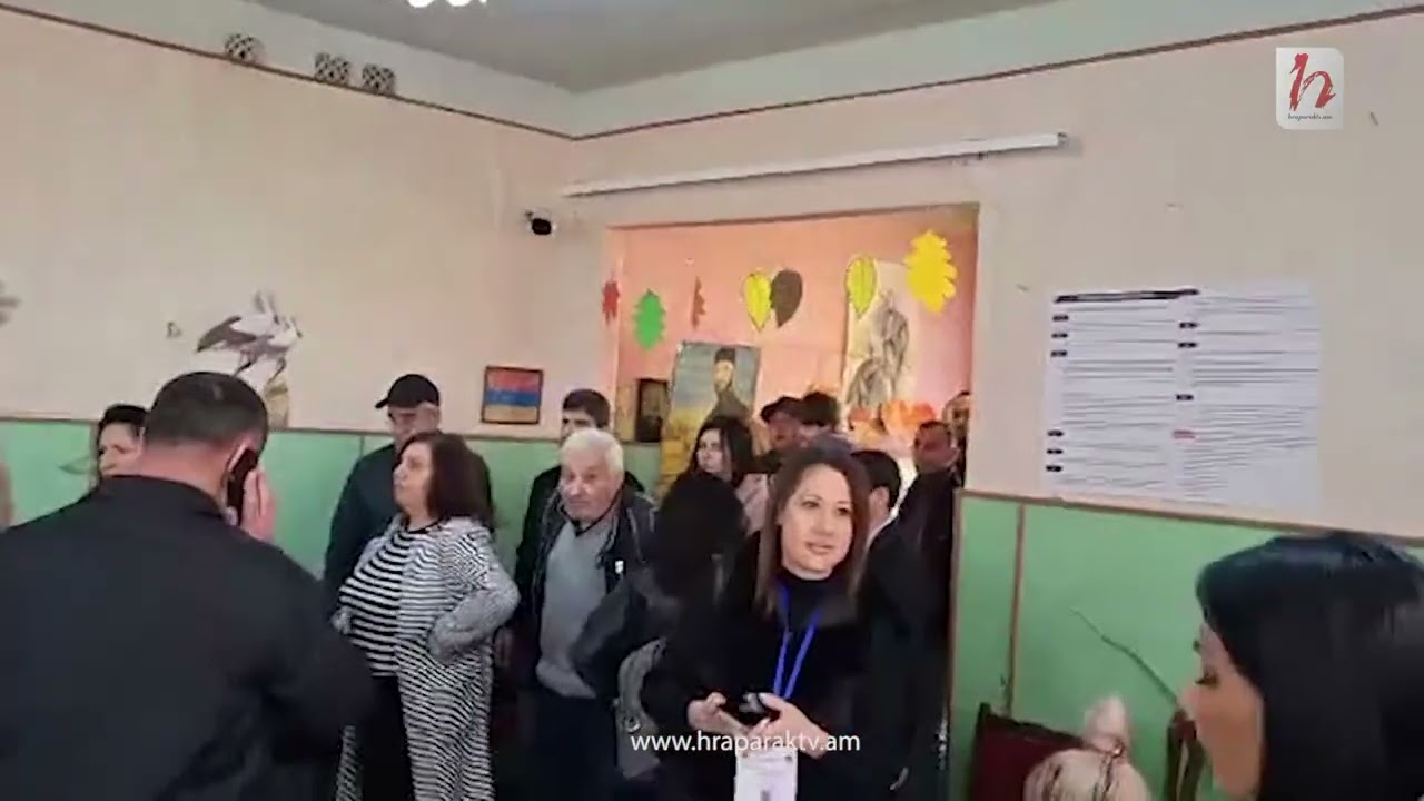 Էջմիածնի 14/14 ընտրատեղամասում պիկ է