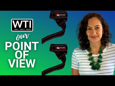 Dark Iron Suede Lifting Wrist Straps - WTI product video review