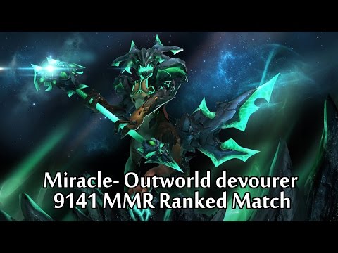 Dota 2 Miracle- outworld devourer 9141 MMR Ranked Match
