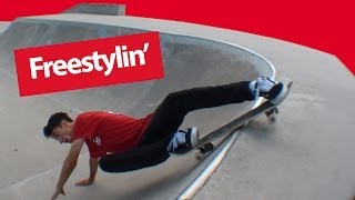 preview picture of video 'Freestylin' at Madoc Skatepark'