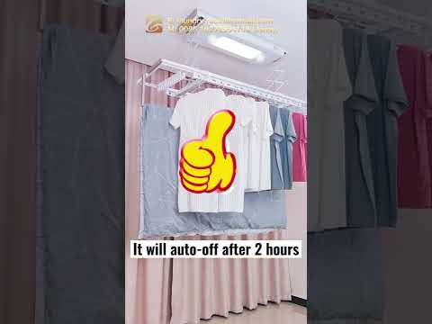 Double pole cloth rack