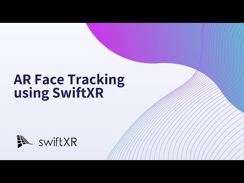 AR Face Tracking using SwiftXR