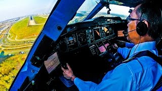 Malaysia Airlines A380 Landing at Heathrow