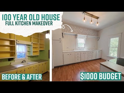 Final Renovation // #affordable Full Kitchen makeover //  #timelapse #transformation