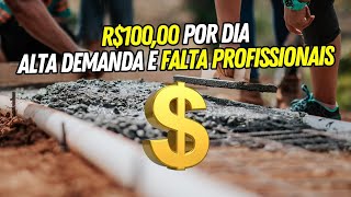 Profissão ANTIGA em Alta e Falta de Profissional R$100 dia no Mínimo (idéias para Ganhar dinheiro)