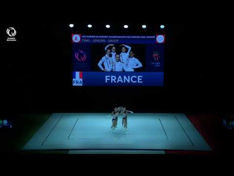 France - 2021 Aerobics Europeans, groups final