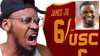 Bronny James Official USC Nike Jersey Is Here...