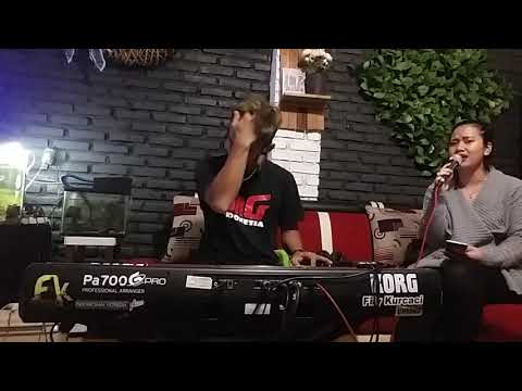 BALUWEUNG - ina salsa (cover) #OONB || latihan di rumah pake style bawaan keyboard korg Pa700