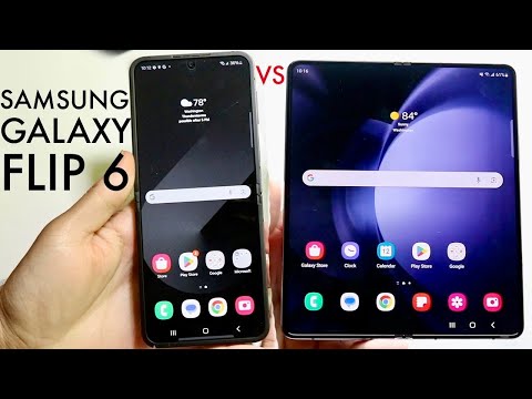 Samsung Galaxy Flip 6 Vs Samsung Galaxy Fold 5! (Comparison) (Review)