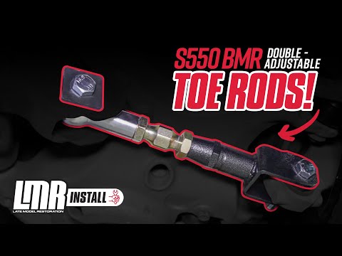 2015-2023 Mustang BMR Double Adjustable Toe Rods - Review & Install