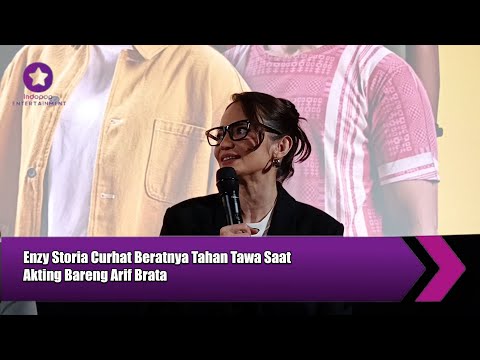 Enzy Storia Reveals How Hard It Was to Hold Back Her Laughter While Acting with Arif Brata