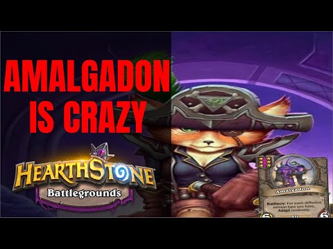 Amalgadon is Crazy! | Hearthstone Battlegrounds
