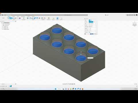 Fusion 360 Rectangular Patterns Sketching and Design Environments