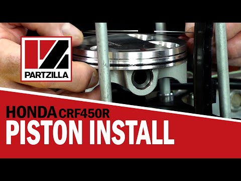 Honda CRF450 Piston Installation | 2005 Honda CRF450-R Engine Rebuild Part 5 | Partzilla.com