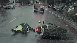 【車禍影片】這台車真的可以為所欲為（2025.12.09 桃園市中壢區東園路