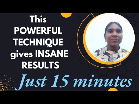 Follow this 15 minutes powerful speaking technique to improve your fluency
