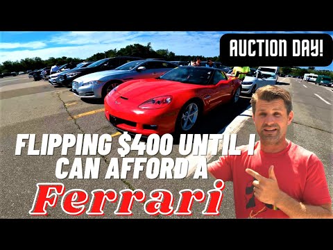 What will $65,000 buy us? - Flipping $400 Cars to a Ferrari Dealer Auction 7.22 - Flying Wheels