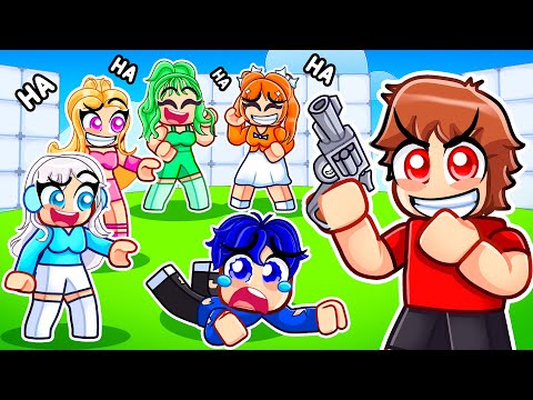 A Kid Was Being Toxic So I DESTROYED Him In Roblox Rivals...