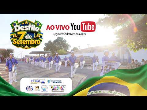 AO VIVO | Desfile Cívico de Trombas 2026 🇧🇷 | 7 de Setembro