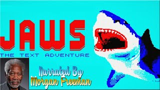 Jaws - The Text Adventure - Narrated By Morgan Freeman!!  (ZX Spectrum)