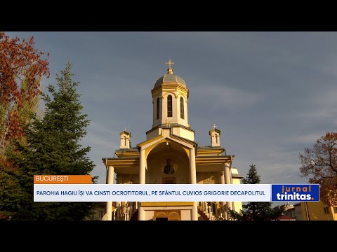 Parohia Hagiu își va cinsti ocrotitorul, pe Sfântul Cuvios Grigorie Decapolitul