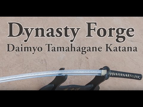 Dynasty Forge Diamyo Tamahagane Katana Review