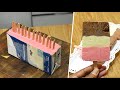 Aiskrim Potong Neopolitan Guna Kotak Je Tanpa Acuan